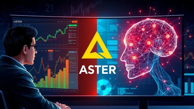 ASTER trading competition featuring human traders versus artificial intelligence algorithms in cryptocurrency markets