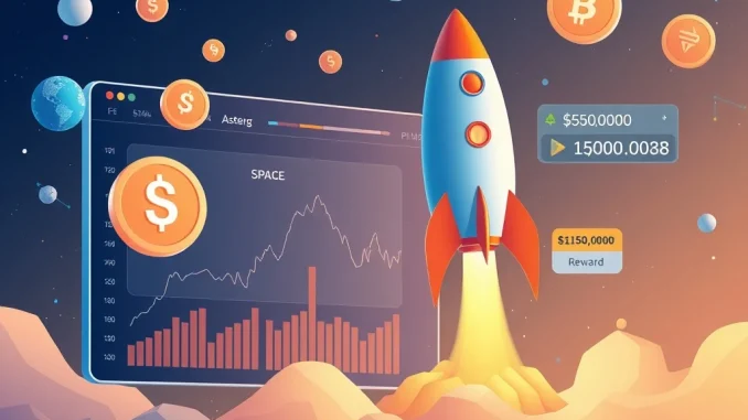 Aster SPACE Listing Ignites Trading Frenzy with $150K Campaign and Futures Launch Aster decentralized exchange launches SPACE trading with $150,000 campaign rewards