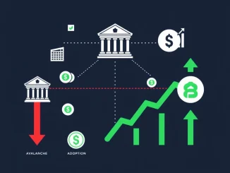 Avalanche blockchain tokenization growth versus AVAX price decline analysis with institutional adoption data