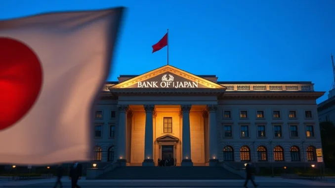 Bank of Japan Holds Steady: Crucial 0.75% Rate Decision Signals Cautious Stability Bank of Japan headquarters representing its decision to hold the benchmark interest rate at 0.75%