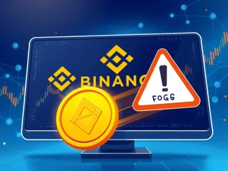Binance exchange listing FOGO token with Seed Tag warning for cryptocurrency investors