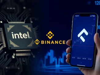 Binance perpetual futures for Intel and Robinhood stocks bridge crypto and traditional finance markets.
