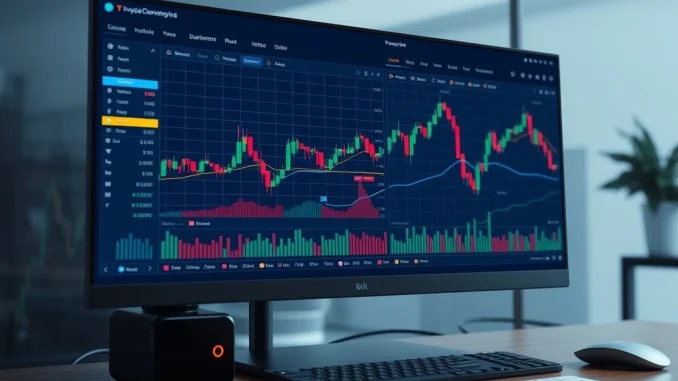 Professional cryptocurrency trading interface showing new Binance spot trading pairs for 2025.