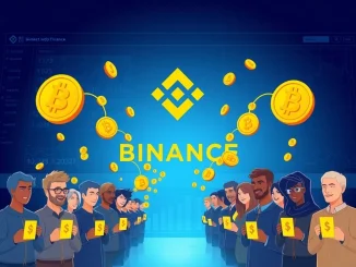 Binance WLFI airdrop campaign distributing tokens to USD1 cryptocurrency holders