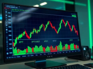 Professional chart analysis of Binance XPT and XPD perpetual futures listings for cryptocurrency derivatives trading.