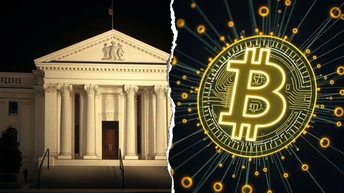 Bitcoin emerges as a crucial alternative asset during Federal Reserve political uncertainty and institutional scrutiny.