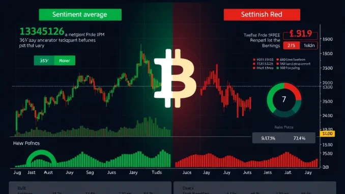 Bitcoin price analysis showing conflicting bullish sentiment and bearish on-chain indicators according to CryptoQuant data