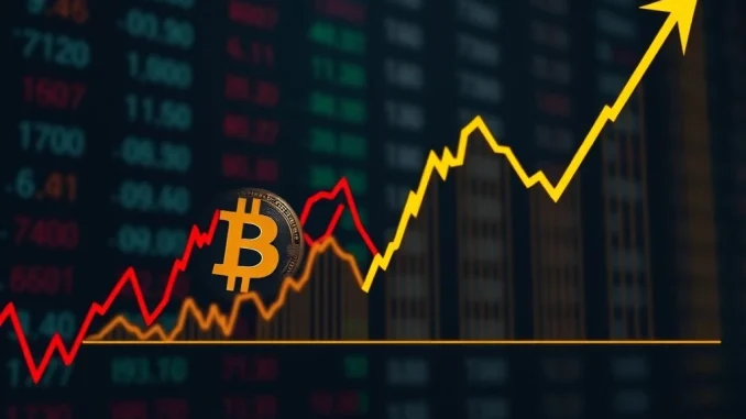 Bitcoin Price Drop: The Stunning Rebound of Gold as the Ultimate Safe Haven Bitcoin price drop versus gold rebound chart showing safe haven asset shift