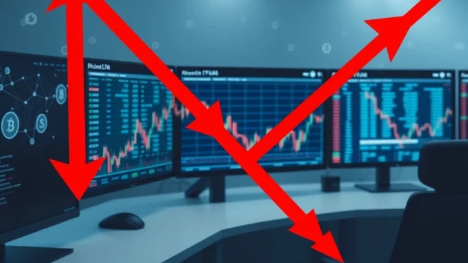 Analysis of significant Bitcoin ETF outflows showing investor withdrawal from cryptocurrency funds