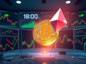 Massive Bitcoin and Ethereum options expiration impacting crypto market volatility and price levels.