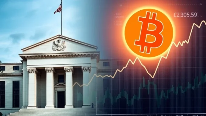 Bitcoin price correlation with Federal Reserve monetary policy and U.S. dollar strength analysis