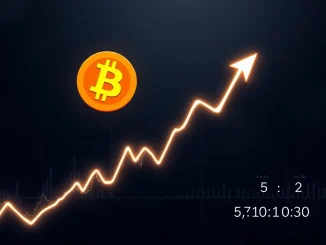 Bitcoin price surge analysis showing a rapid 1.53% gain on the Binance USDT market.