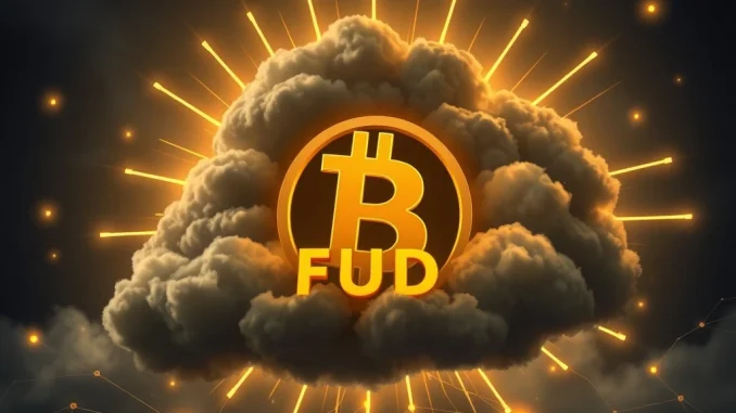 Bitcoin breaking through FUD cloud as Santiment analysis predicts $100K price target