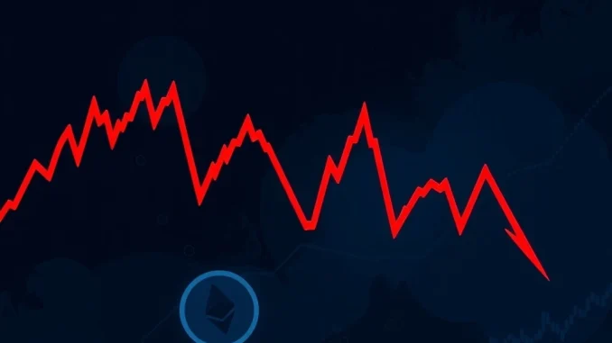 Graphic analysis of 24-hour crypto futures liquidations showing market volatility and leverage unwinding.