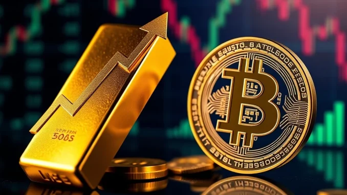 Bitcoin's Inflation Hedge Bet Falters as Gold Soars to Record Highs Bitcoin underperforms gold as inflation hedge with comparative market analysis