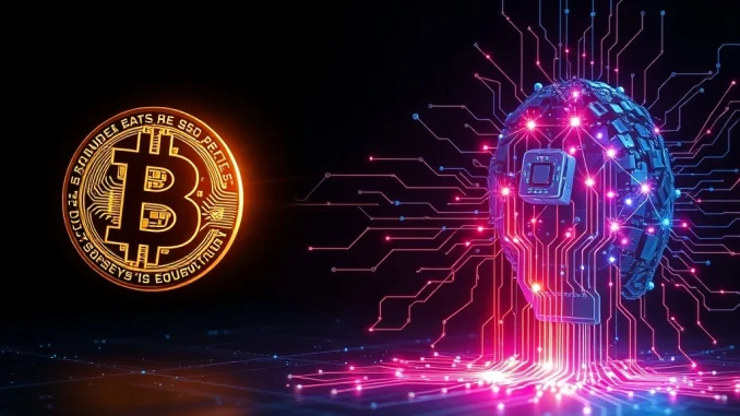 Bitcoin hashrate decline as mining power shifts toward artificial intelligence computing.