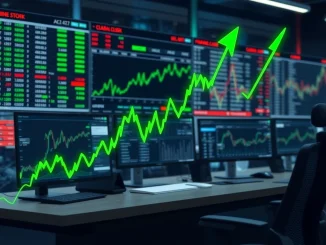 Bitcoin mining stocks surge while traditional markets show mixed performance in financial trading analysis