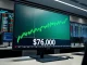 Bitcoin price chart breaking above the $79,000 milestone on a professional trading terminal.