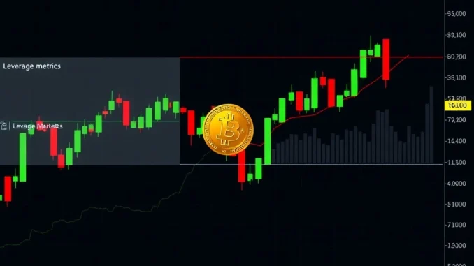 Bitcoin price analysis showing market leverage correction and buying pressure indicators for 2025