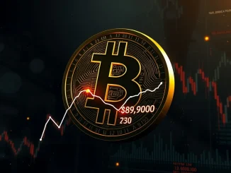 Analysis of Bitcoin price falling below $89,000 in cryptocurrency market trading.