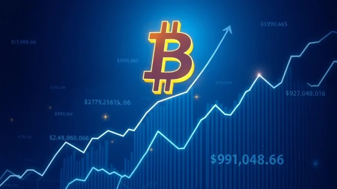Bitcoin price surges above $93,000 in a major cryptocurrency market rally