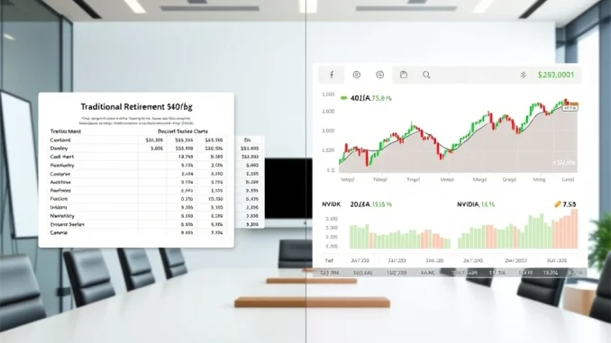 Bitcoin versus NVIDIA volatility comparison for retirement investment analysis