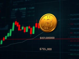 Bitcoin price chart analysis showing critical support levels at $81K and $75K for cryptocurrency traders
