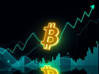 Analysis of a sudden Bitcoin price surge showing rapid market volatility
