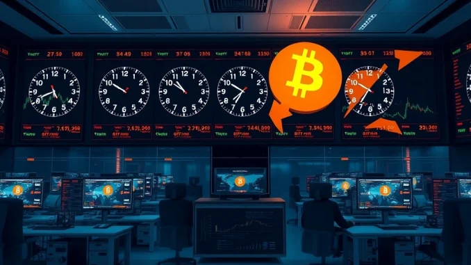 Bitcoin trading hours analysis showing US market strength reversal with global investor activity