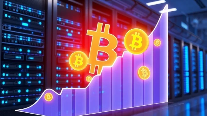 Bitdeer Bitcoin cloud mining operation and digital asset management strategy visualization