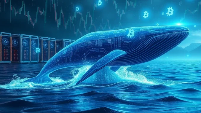 Bitfinex whale accumulating Bitcoin equivalent to daily mining production, impacting cryptocurrency supply dynamics
