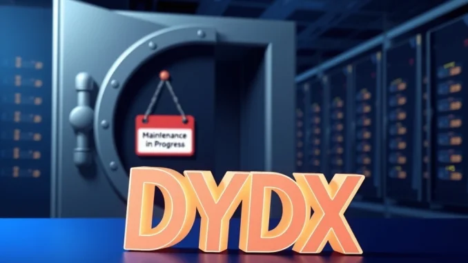 Bithumb suspends DYDX deposits and withdrawals for a scheduled network upgrade on January 30.