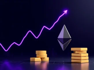 Graphic representing Bitmine's major Ethereum acquisition and staking activity, showing growth in crypto institutional holdings.