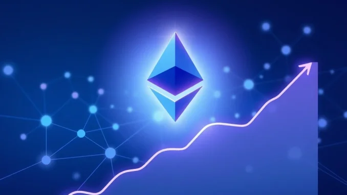 Bitmine stakes ETH in a major expansion of its $6.9 billion Ethereum staking portfolio, highlighting blockchain investment.
