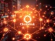 Chainlink's oracle network bridging blockchains with real-world financial data and institutions.