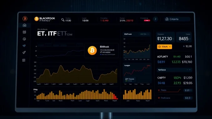 BlackRock's IBIT Bitcoin ETF achieves record $646.6 million single-day inflow, showing institutional investment surge