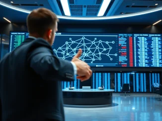 BlackRock CEO Larry Fink advocates for a single blockchain standard for global asset tokenization, with Ethereum as a potential candidate.