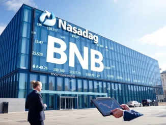 BNB ETP listed on Nasdaq Stockholm exchange, a landmark for cryptocurrency investment in Northern Europe.