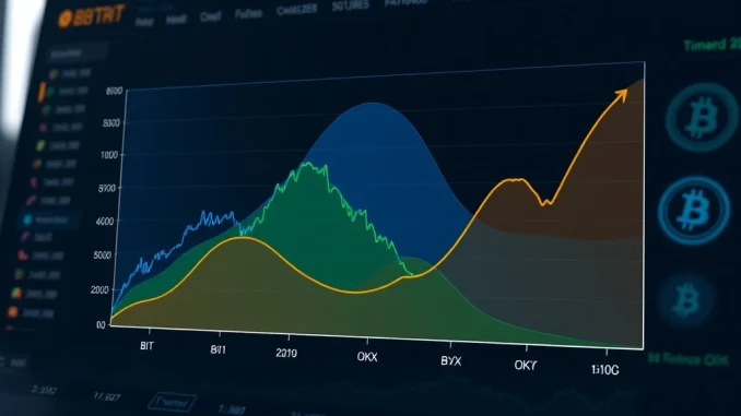 Analysis of the BTC perpetual futures long/short ratio across major cryptocurrency exchanges.