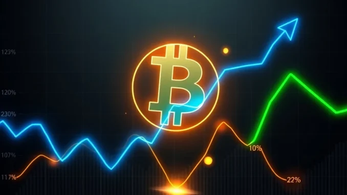 Analysis of BTC perpetual futures showing short positions leading long positions across major cryptocurrency exchanges.
