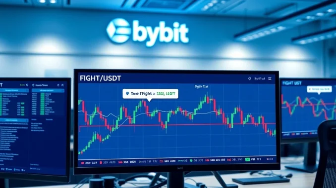 Bybit cryptocurrency exchange listing FIGHT token for spot trading with market analysis