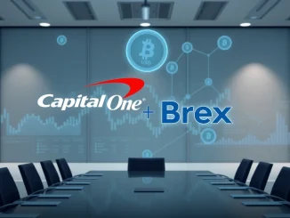 Capital One acquires Brex fintech for $5.15 billion to expand stablecoin payment capabilities in corporate finance