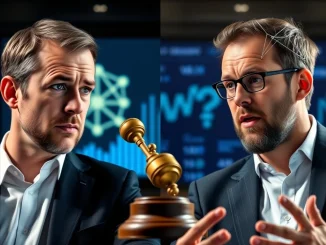 Cardano founder criticizes Ripple CEO over cryptocurrency regulatory bill disagreement