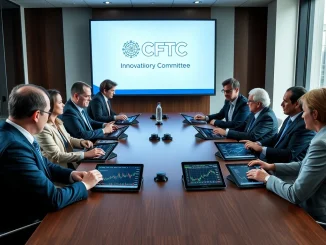 CFTC Innovation Advisory Committee meeting to discuss cryptocurrency and financial technology regulation