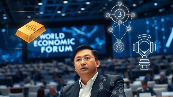 Changpeng Zhao Unveils the Essential Crypto Trends: Asset Tokenization, Payments, and AI Take Center Stage at Davos Changpeng Zhao discussing essential cryptocurrency trends of asset tokenization and AI at the World Economic Forum.