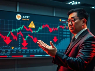 Changpeng Zhao warning investors about the risks of memecoin speculation and market volatility.