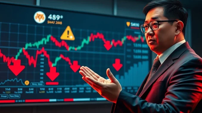 Changpeng Zhao Issues Urgent Warning Against Reckless Memecoin Creation and Speculative Investment Changpeng Zhao warning investors about the risks of memecoin speculation and market volatility.