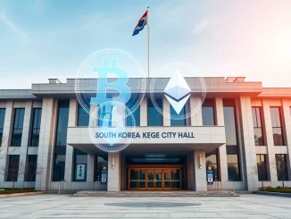 South Korean city of Cheongju enforces tax law by selling seized cryptocurrency from delinquents.