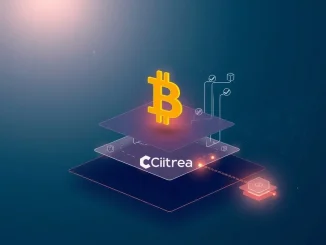 Illustration of the Citrea Bitcoin Layer 2 mainnet launch enabling scalable on-chain finance.