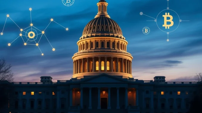 CLARITY Act stablecoin legislation breakthrough at US Capitol with blockchain elements